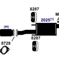 Best DieselTech Exhaust System | Direct Fit Replacement | 34900
