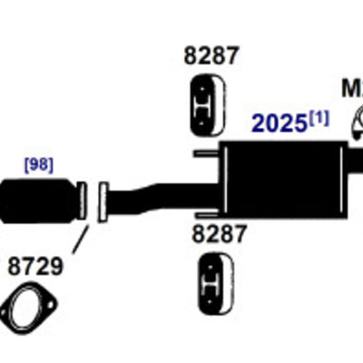 Best DieselTech Exhaust System | Direct Fit Replacement | 34900