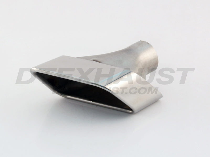 Passenger Side Rectangular Double Wall Tip