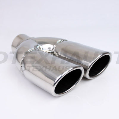 Dual Oval Rolled Slant - DT-24122