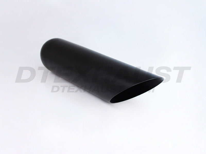 12″ Black Powder Coated 4″ Angle - DT-244012ABK