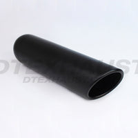 12″ Black Powder Coated 3.5″ Rolled Slant - DT-253512RBK