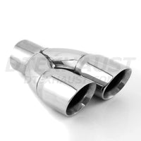 Dual 3″ Double Wall Angle Driver Side - DT-25083L