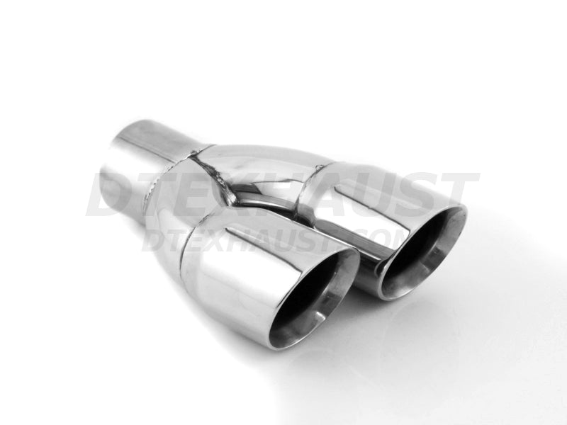 Dual 3″ Double Wall Angle Driver Side - DT-25083L