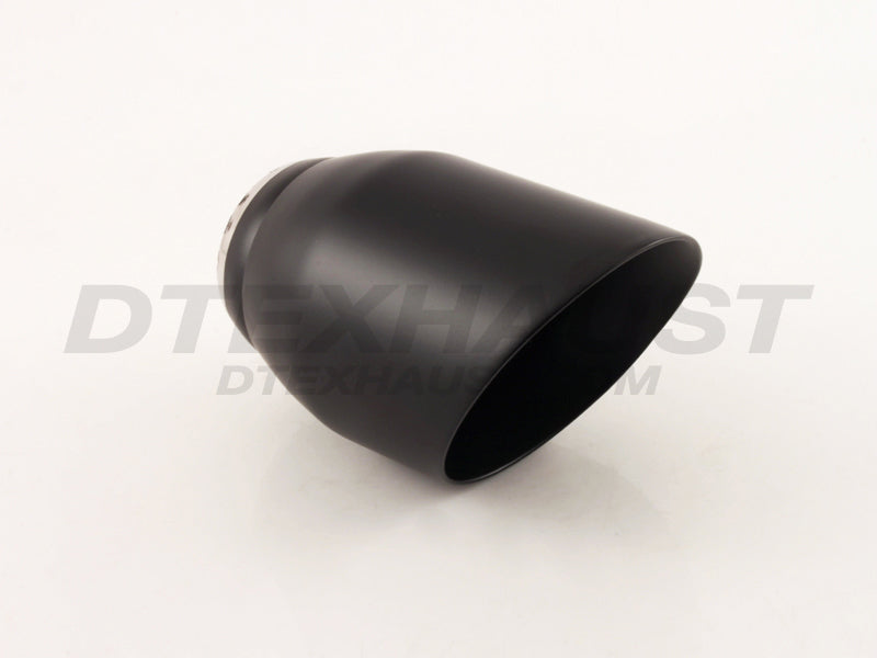 Black Powder Coated 4″ x 6″ Double Wall Angle - DT-25124SBK