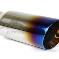 4″ x 12″ angle double-wall blue flame - DT-25038DWBF