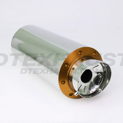 6" Round Adjustable Silencer (Yellow) - DTM-120Y