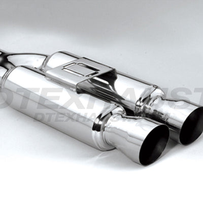 Dual 4" Round With Dual 3.5" Slanted - DTM-132
