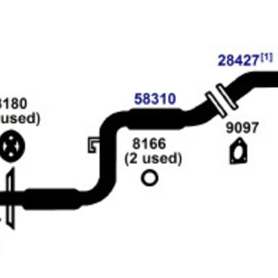 Best AP Exhaust exhaust-pipe | Direct Fit Replacement | 13005