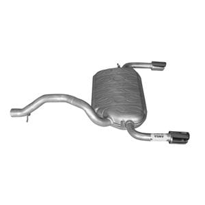 Best ANSA muffler for 2007-2004 Volvo S40 Rear | Direct Fit | VL14617