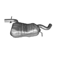 Best ANSA muffler for 2009-2007 Volkswagen Eos Center | Direct Fit | VW39705