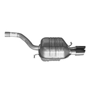 Best ANSA muffler for 2008-2006 Volkswagen Passat Rear | Direct Fit | VW39907