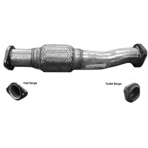 Best ANSA exhaust-pipe for 2009-1999 Saab 9-5 | Direct Fit | SA5006
